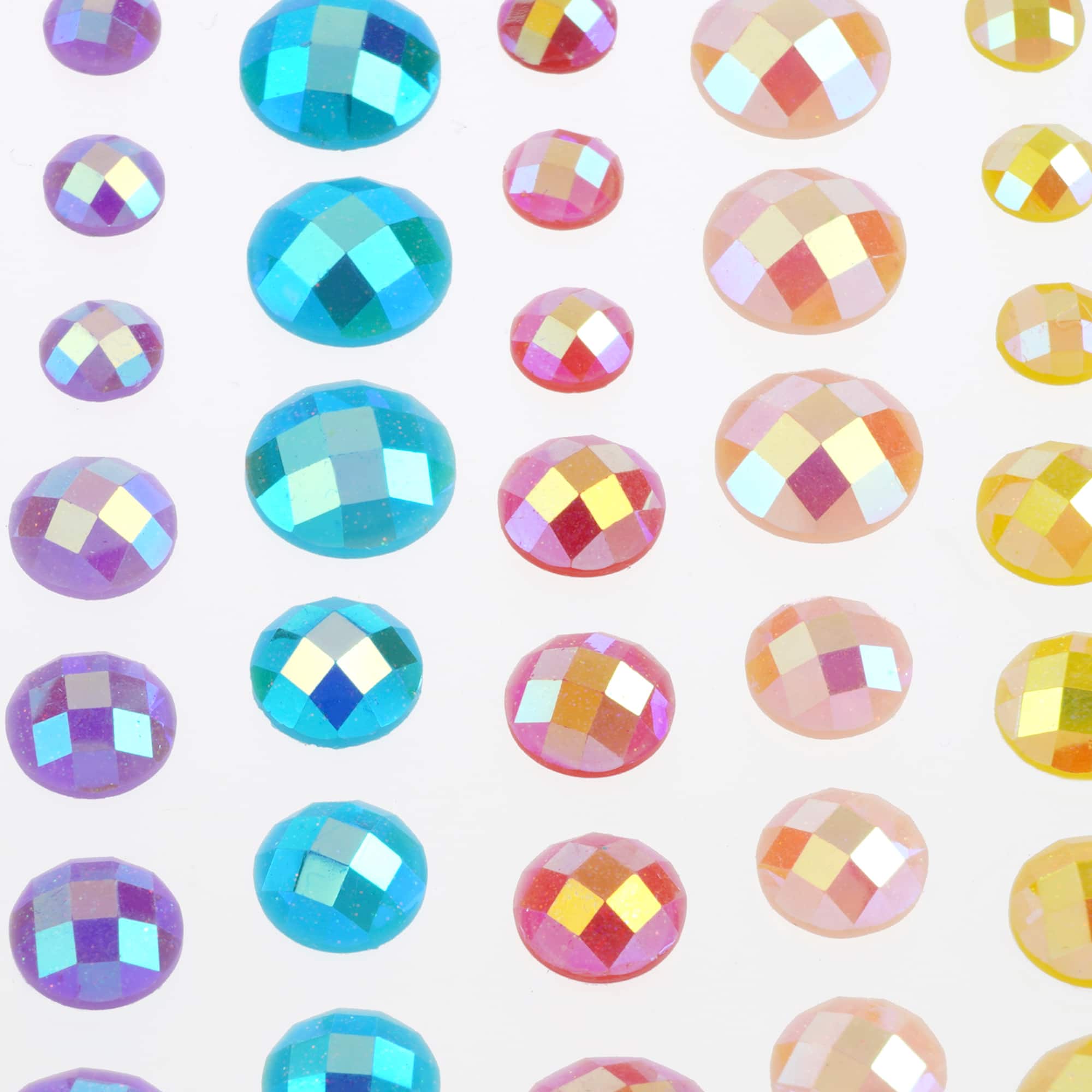 Recollections™ Rhinestone Stickers, Iridescent Pastel Assortment